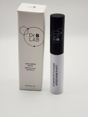 DR. BRANDT Dr. B Lab Lash and Brow Serum .17oz 5ml New in Box